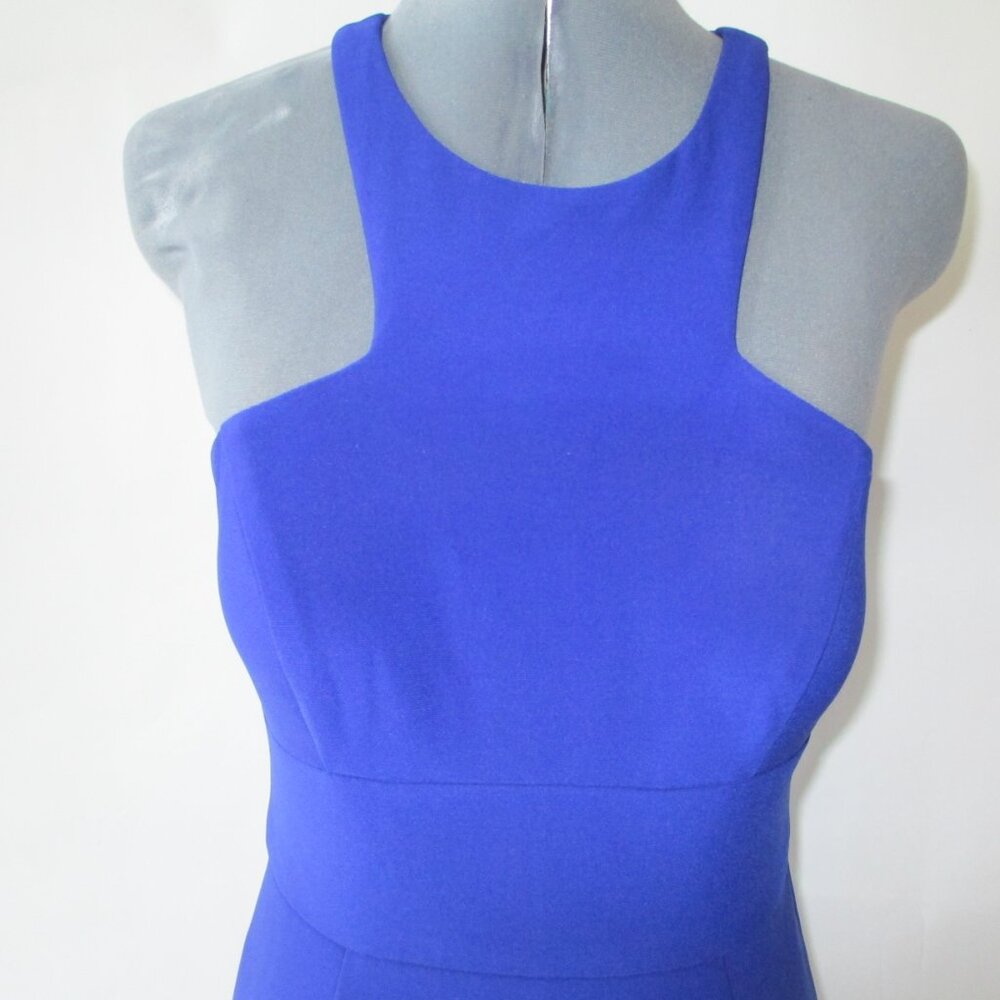 BLUE XSCAPE COCKTAIL DRESS - Picture 14 of 16